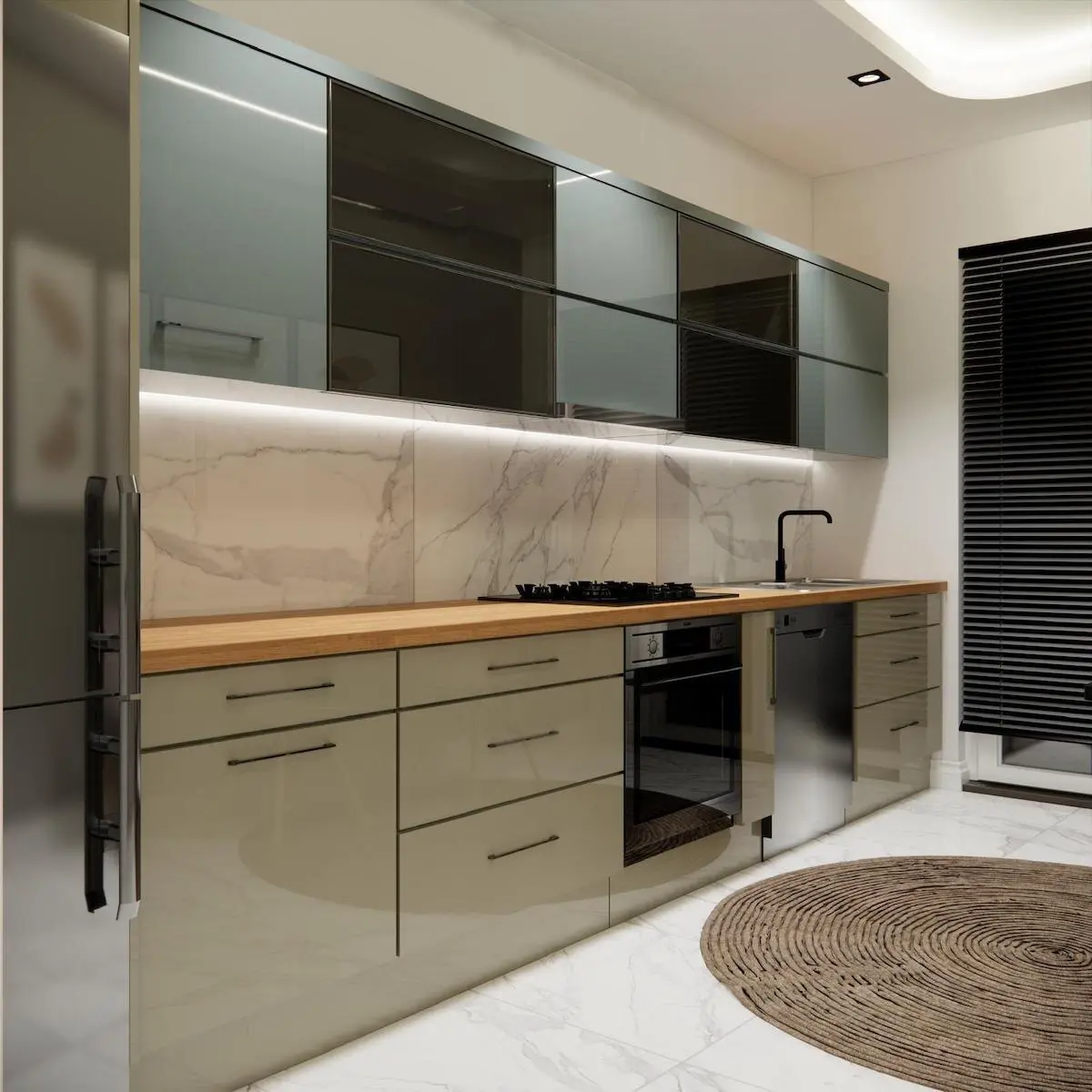 Fitted kitchen
